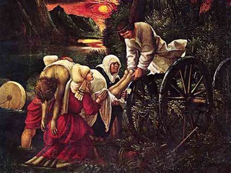 ALBRECHT ALTDORFER (1480/1538): GERMAN PAINTER: In its shades of color ...