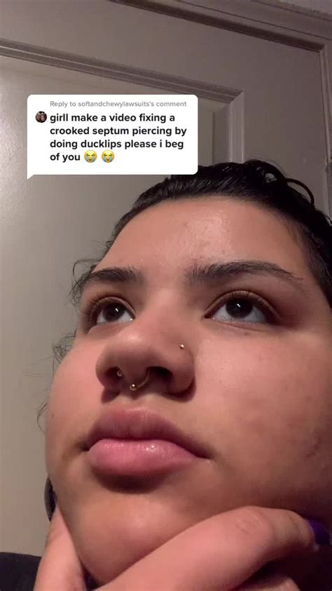 The Anatomy Of A Fix: 5 Steps To Straighten A Crooked Septum Piercing