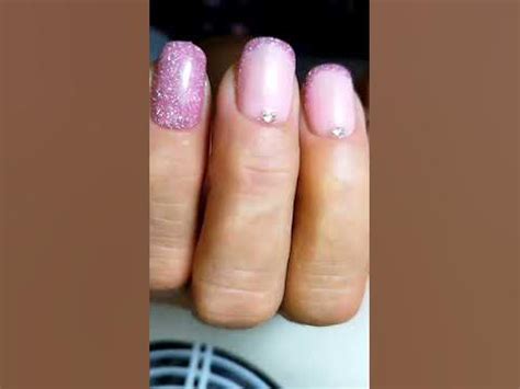 До/После на мизинчике упал ноготь) Наращивание, Мастер Маникюра 💅 - YouTube