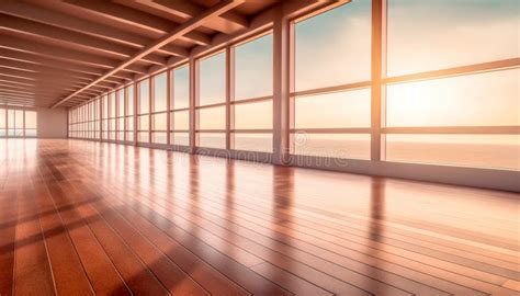 interior   house empty room  window stock illustration