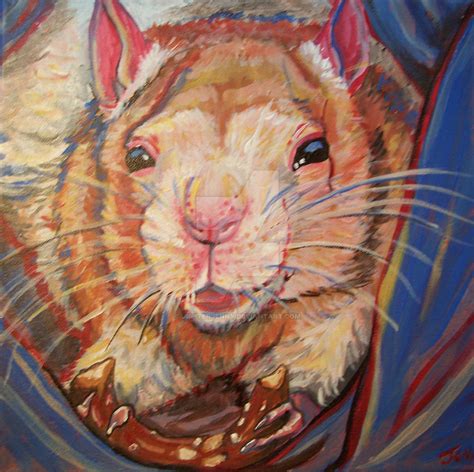 Rat painting FOR SALE by jupiterjenny on DeviantArt