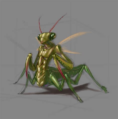 Some fan art I did of the Mantis : ftlgame