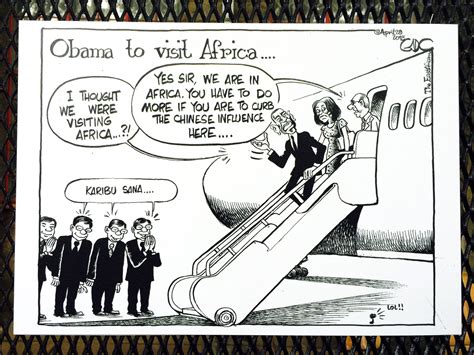 Barack Obama Gets Cartoon Treatment for Africa Trip | TIME