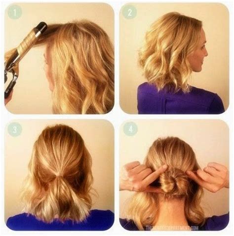 Penteado Cabelo Curto Festa - Passo a passo penteado de festa para cabelo curto - Madrinhas de Casamento