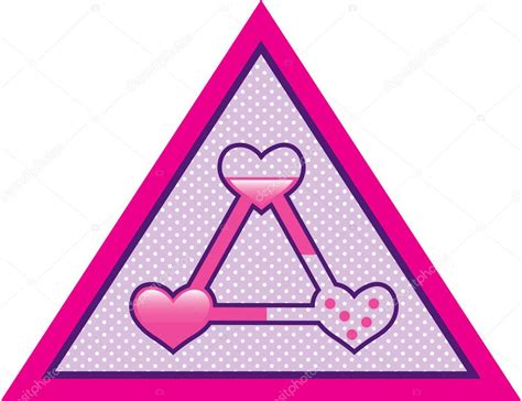 Love Triangle vector artwork Stock Vector Image by ©anton_novik #62030029