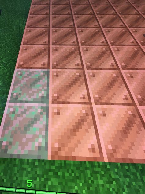 how to keep copper from turning green minecraft