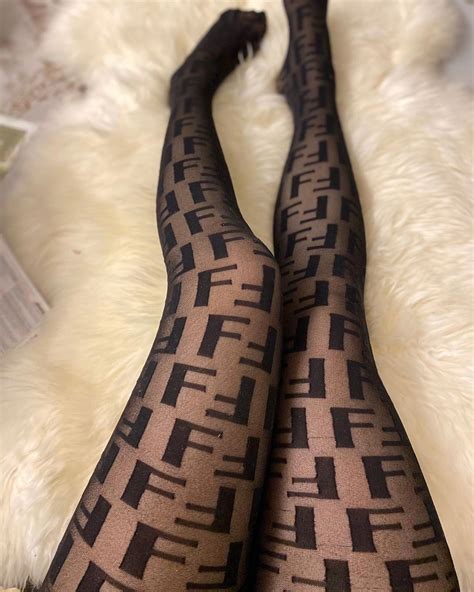 Fendi Stocking | Designer tights, Tights, Fashion tights