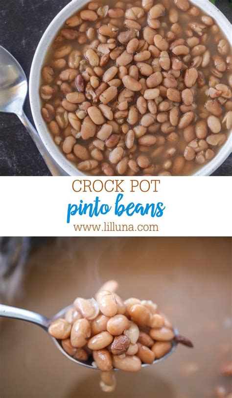 how to make pinto beans in crock pot