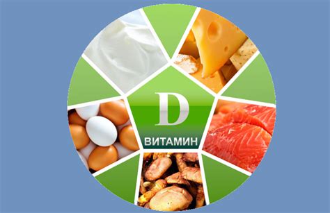 Таблица продуктов с богатым содержанием витамина Д