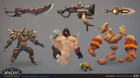 Blizzard Entertainment World of Warcraft Art Blast—Character Art ...