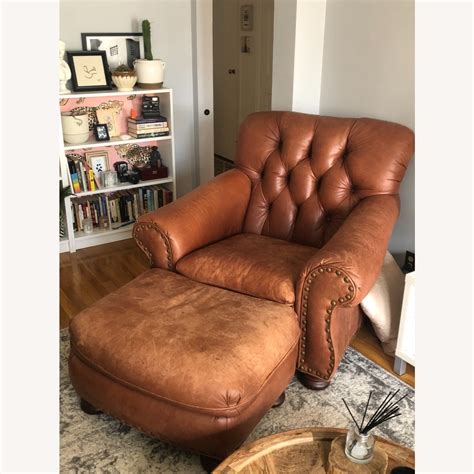 bernhardt leather chair 3