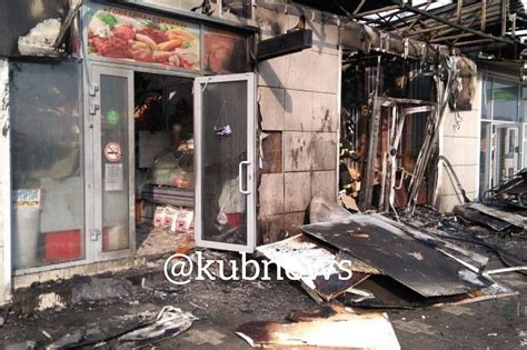 В Краснодаре сгорело несколько торговых павильонов — Свободные Медиа