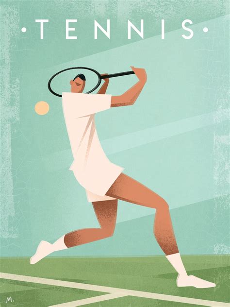 Tennis Art Wall, Tennis, Sports Print, Tennis Poster, Tennis Print ...