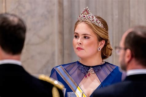 Princess Catharina-Amalia of the Netherlands, heir to the Dutch throne ...