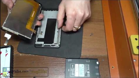 Lenovo P780 разборка и замена дисплейного модуля - YouTube