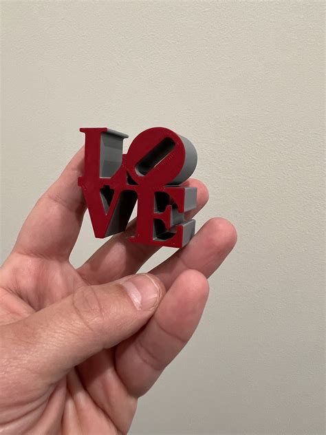 Philly LOVE Sculpture by FRIARTUCK11 | Download free STL model