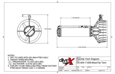 blacktip diagrams dive xtras