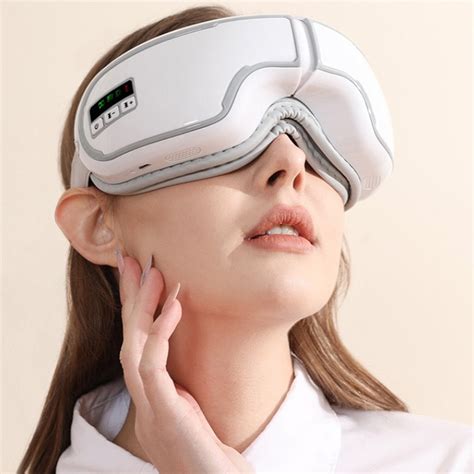 Eye Massager/Compression With Heat: For Migraine Relief, Reduces Dark