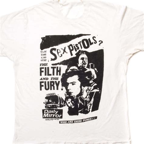 VINTAGE SEX PISTOLS TEE SHIRT SIZE LARGE MADE IN USA – Vintage rare usa