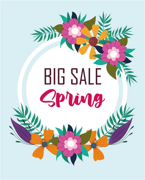 spring sale special  vector art  vecteezy