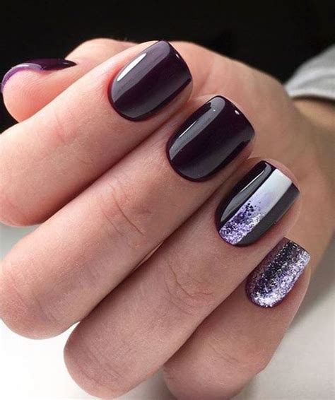 30+ Eye Catching Square Geometric Winter Nail Art Design Ideas | Nail ...
