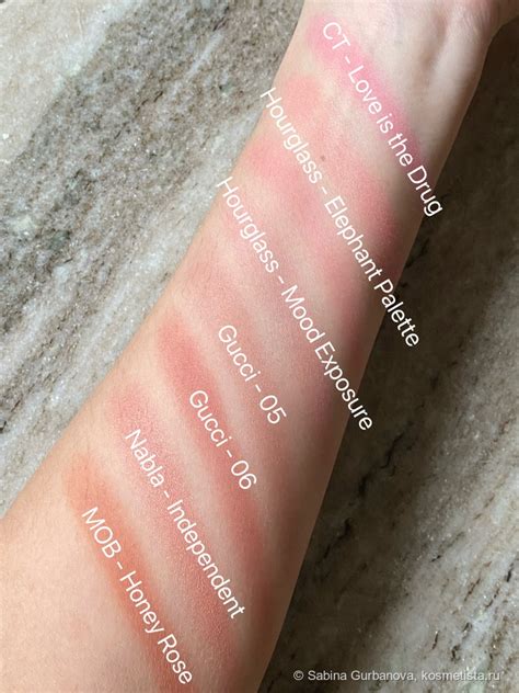 Мгновенно полюбившиеся румяна: Gucci Beauty - Blush de Beauté в ...