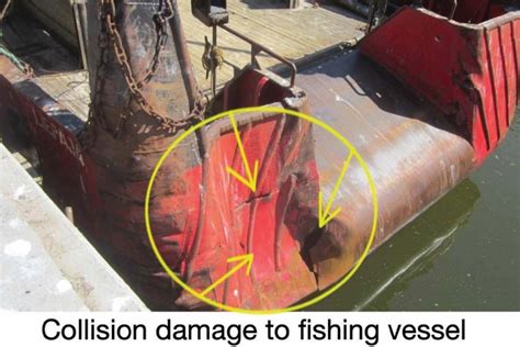 Cargo vessel ignores collision with fishing vessel | SWZ