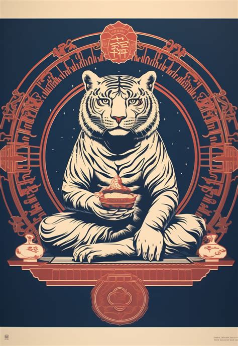 🧘‍♂️ Zen Master: The Meditating Tiger 🐅