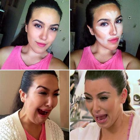 These funny celebrities makeup transformations has gone viral on the ...