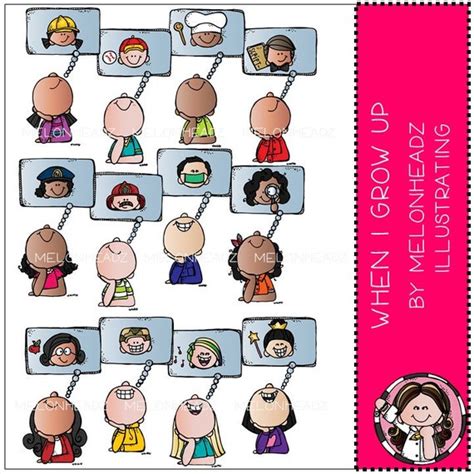 When I grow up clip art