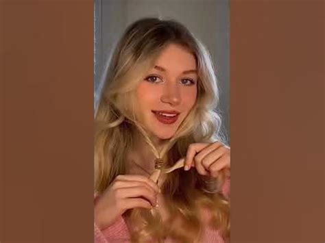 🎀Простая прическа на распущенные волосы/Simple hairstyle for loose hair ...