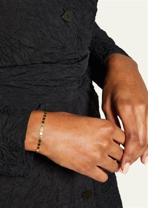 Lana 14K Gold Mega Nude Chain Anklet - Bergdorf Goodman