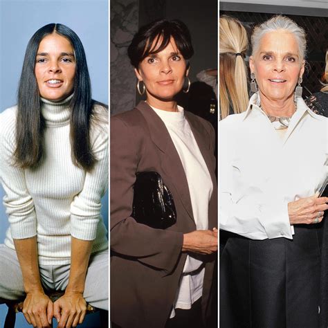 Ali MacGraw's Hollywood Transformation Photos From Then and Now
