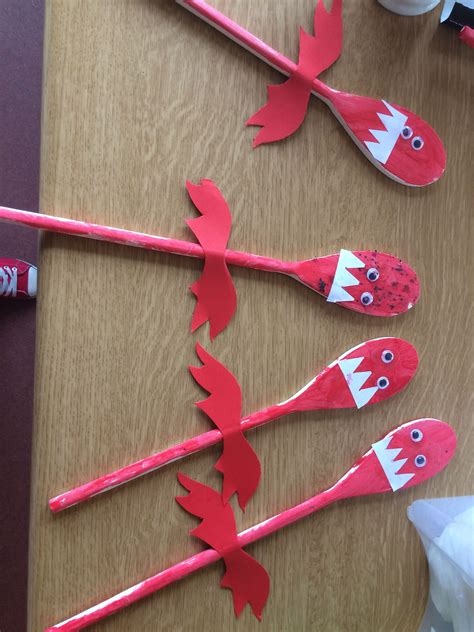 Welsh dragons Saint David's day craft pre school Welsh identity