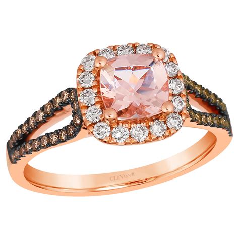 Le Vian Ring Featuring Peach Morganite Nude Diamonds, Chocolate