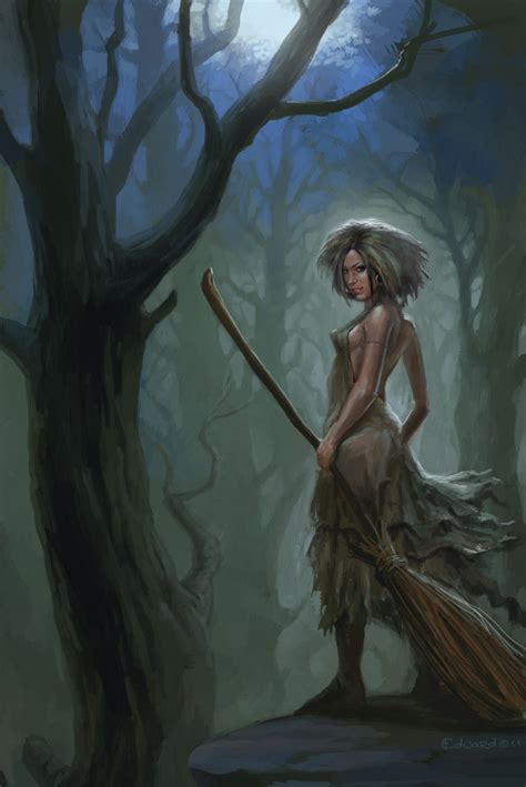 Сообщество иллюстраторов | Иллюстрация ведьмочка.