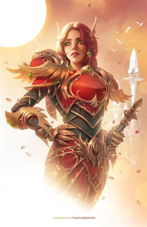Female Blood Elf Red Hair