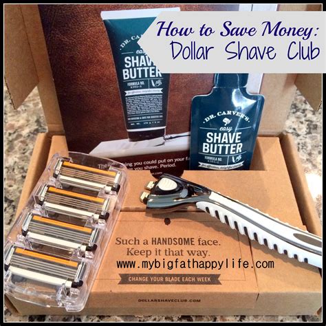 How to Save Money: Dollar Shave Club - My Big Fat Happy Life