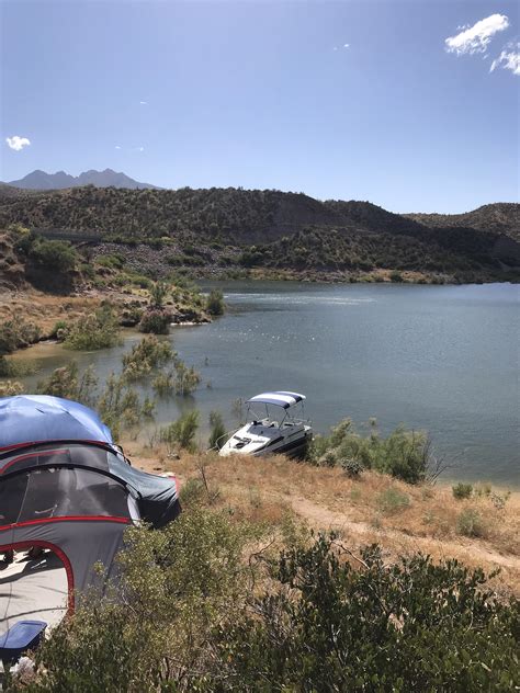 Camping at Lake Roosevelt, AZ : r/camping