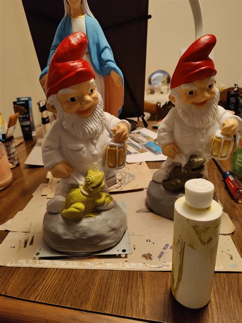 The Painting Process: Lawn Ornaments – Kaitlyn Carl Art