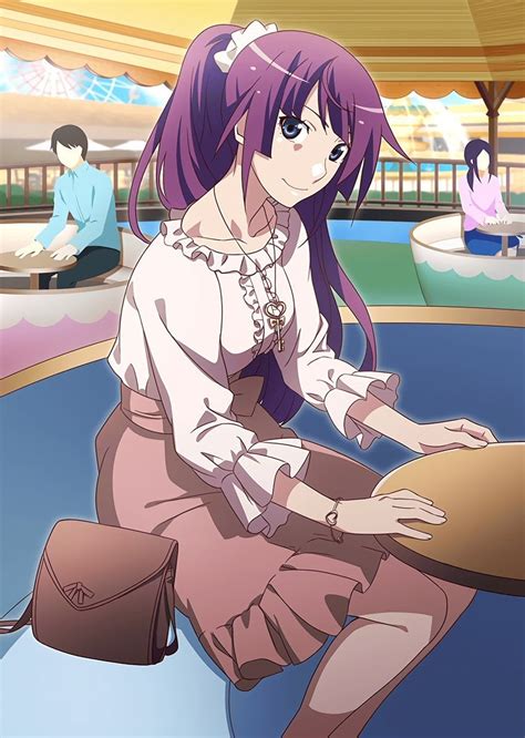 In the teacups with Senjougahara [Monogatari Series] : r/awwnime