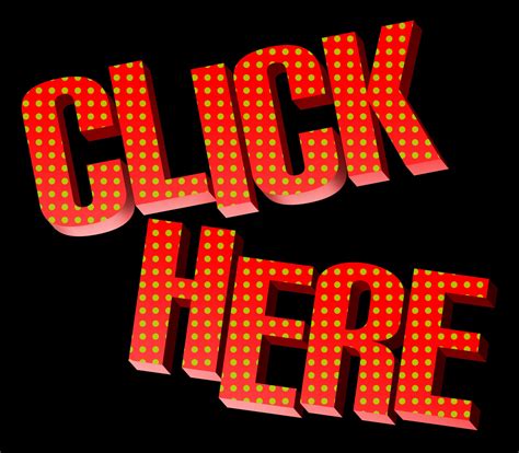 click  blocky text  stock photo public domain pictures