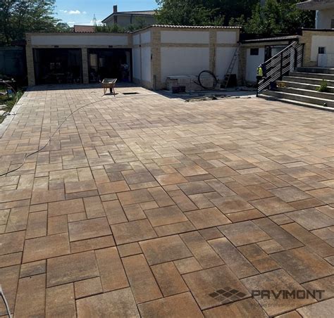 pavaj petra pavaje mediterana mix  terra rossa  cm pavimont