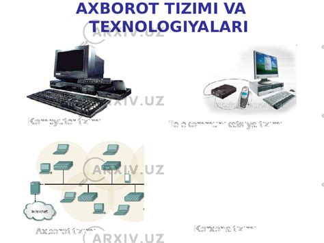 Axborot texnologiyalari - Informatika va AT - Slaydlar