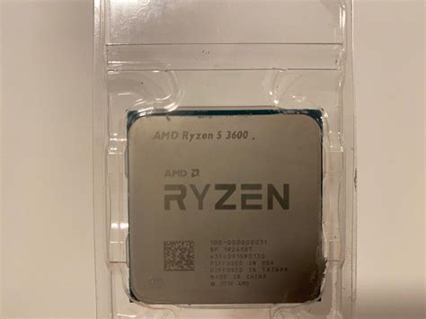 AMD Ryzen 5 3600 & Cooler, 電腦＆科技, 電腦周邊及配件, 電腦周邊產品 - Carousell
