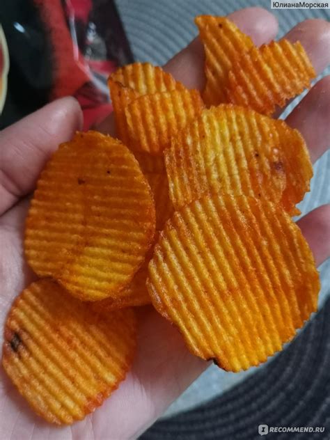 Чипсы картофельные Lays Рифленые "паприка" - «Хрустящие и вкусные чипсы ...