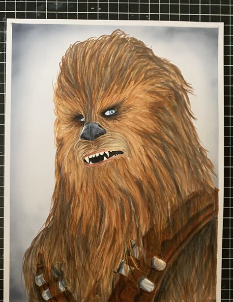 My Chewbacca drawing : r/copic