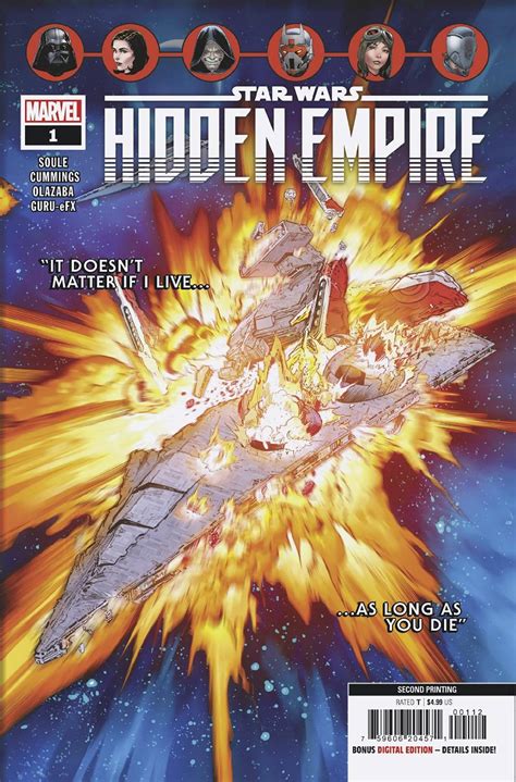 Star Wars: Hidden Empire #1 (Cummings 2nd Printing) | Fresh Comics