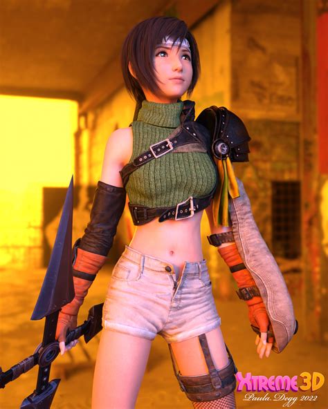 Xtreme3D Studio - Yuffie Kisaragi Outfit For G8F by Muwawya