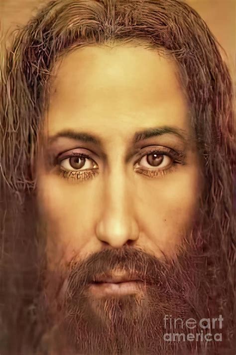 jesus christ face photograph  munir alawi pixels
